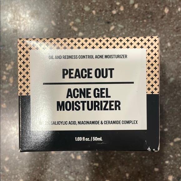 peace out Other - Peace Out's Acne Gel Moisturizer 1.69 oz lotion facial lotion